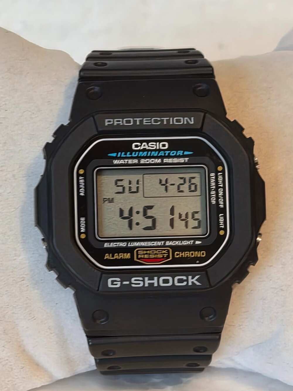 Casio G Shock Digital Matte black